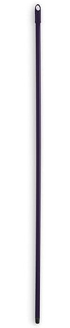 Mery | Palo Metálico Plastificado | Palo para Escobas y Fregonas | Rosca Universal | Metal | Morado | Medidas: 2x2x140 cm