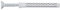 PARCO Universalrahmendübel verzinkt 10 x 160 mm, 25 Stück, Torx, mit EU Zulassung