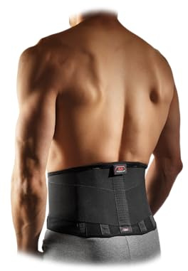McDavid Lightweight Back Support (Black, Large)