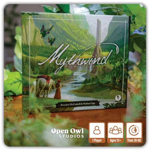 Mythwind Board Game - Cooperative & Solo Cozy Village-Building Adventure in a Magical Valley, 1-4 Players, 30-60 Minute Story-Driven Sessions