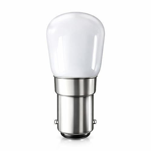 NCC-Licht LED Lampe Röhre T23 Nähmaschinenlampe 2W Bajonettsockel B15d 180lm warmweiß 3000K, Ersatz für 25W Glühbirne