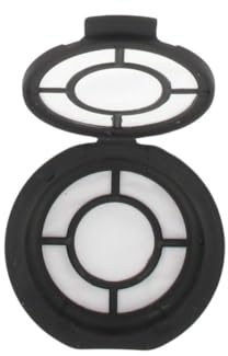 FACKELMANN 42227 Wiederverwendbare Kaffeekapseln kompatibel Senseo Kaffeekapsel Wiederverwendbare Kaffeekapsel Zubehör für Kaffeemaschinen Wiederverwendbare Kaffeepad Kapseln PET 7 x 1 cm, (42227FCK)