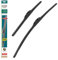 HEYNER® Scheibenwischer Set passend für Honda Jazz IV (04.2011-10.2024) HYBRID Flachbalkenwischer Frontscheibenwischer