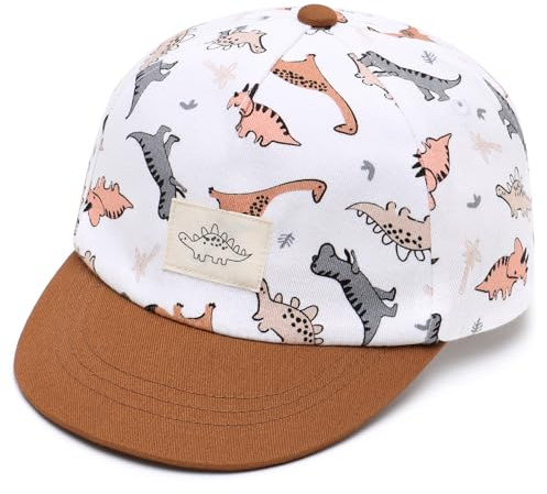 Duoyeree Toddler Baby Baseball hat Infant Baseball Cap Soft Cotton Snapback hat Boys(3-6M)
