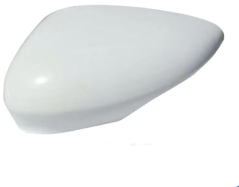 Tapa Espejo retrovisor Coche Para Ford Para Fiesta 2009-2015 Carcasa Espejo Retrovisor Accesorios Automotrices Cubierta De Espejo Lateral Cubierta Retrovisor Puerta(Izquierda Blanca)