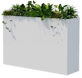 Utomhus Utomhus Planter Box Skiljevägg Blomsäng Skyltfönster staket Blommalåda
