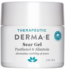 Derma E Scar Gel – Scar Treatment for Face – Hydrating Gel for Acne Scars, Burns & Stretch Marks with Panthenol & Allantoin, 2 oz