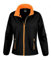 Result Damen R231f Bedruckbare Softshell-Jacke, schwarz/orange, Large/Size 14