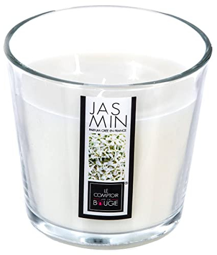 Atmosphera - Duftkerze - Jasmin - 500g - Transparent