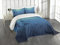 ABAKUHAUS Meerestiere Tagesdecke Set, Hammerhai, Set mit Kissenbezügen Waschbar, für Doppelbetten 220 x 220 cm, Marineblau