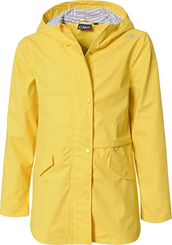 CMP - Kinderjacke mit fester Kapuze, Gelb, 152