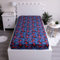 Jerry Fabrics F - Spannbettlaken – Spiderman – Blau – 1 Stück – Kinder – 1 Person – elastische Ecken – 90 x 200 cm – 100 % Baumwolle – Geschenkidee