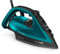 T-Fal, Iron, Ultraglide Steam Iron for Clothes, Durilium Soleplate, Precision Tip, Anti-Drip, Auto-Off, 1800 Watts, Ironing, Teal Clothes Iron, FV5841U0