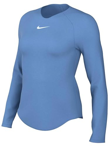 NIKE Womens W Nk Df Park 1stlyr JSY Ls T-Shirt, University Blue/White, M EU