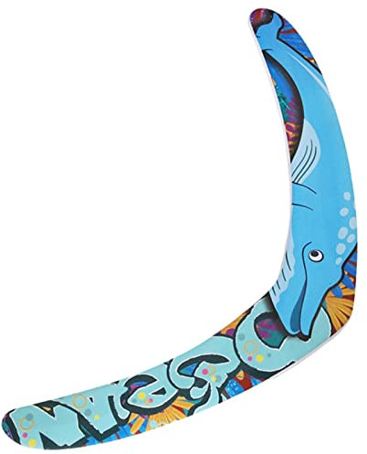 Abbto Bumerangs für Kinder | Kein Verblassendes Tiermuster Returning Bumerangs für Kinder | Verschleißfestes Fangspielzeug für Kinder, Jungen, Mädchen, Frauen, Männer