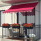 MKYOKO Einziehbare Markise, Balkon Markise, Ohne Bohren, Balkon Markise Ohne Bohren, Markise Wasserdicht (Color : B, Size : 400cm/13.1ft)