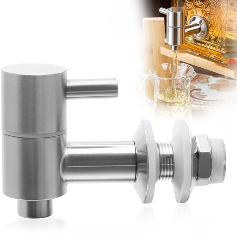 Grifo Dispensador de Bebidas de 304 Acero Inoxidable para Garrafas, Vino, Cerveza y Agua - Repuesto