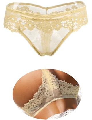 ohmydear String tanga stora storlekar Brasilien damer trosor sexiga underkläder låg midja trosor damer spets trosor bikini trosor för kvinnor S–XXL