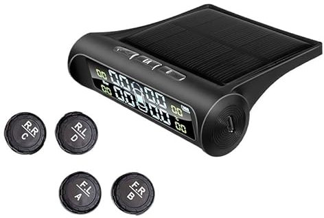 Tpms Sistema de control de alarma de presión de neumáticos for automóviles Sistemas de alarma de seguridad for automóviles Advertencia de temperatura y presión de neumáticos Medidor Presion Neumaticos