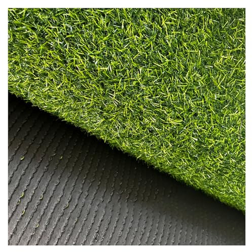 MYJIO Fausse Pelouse Exterieur Réaliste Faux Gazon Extérieur sous-Couche de Gazon Artificiel pour Jardin Tapis Patio Balcon (1.5x5m/4.92x16.4ft)