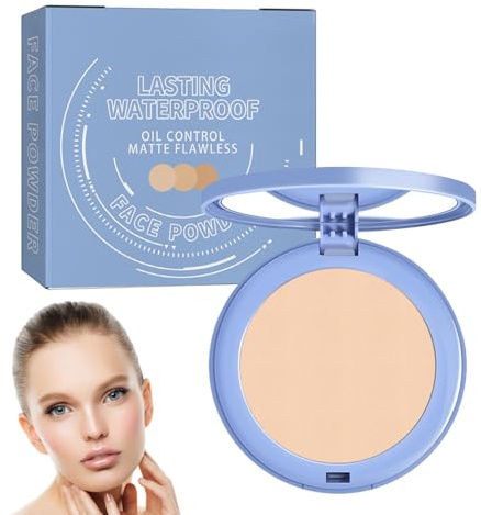 Matte Pressed Powder - Pressed Makeup Powder for Healthy Skin