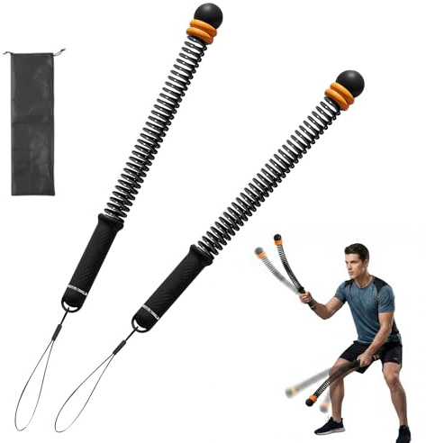 Battle Rope, Ropeless Battle Ropes, Corde da Allenamento, Attrezzi Palestra Casa, Corde Fitness, Resistenza Regolabile Attrezzo Palestra, per Casa e Attività All'aperto(Nero)