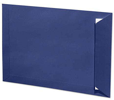 ARTOZ 10x DIN C4 Umschläge mit Haftklebung - ungefüttert 324 x 229 mm classic blue (Blau) Briefumschläge ohne Fenster - Serie 1001
