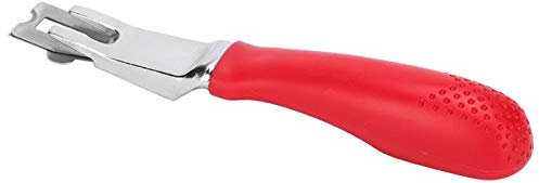 Dpofirs Cuchillo para pelar alfombras para Pisos de PVC con Mango Antideslizante, Soldadura para Pisos Corte de aleación de Zinc y Aluminio con 3 Cuchillas, para Pisos Deportivos de PVC