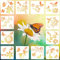12 Stück Schmetterling Schablonen Frühling Themen Kunststoff Zeichnung Vorlagen Blumen Bienen Vorlagen Airbrush Vorlage DIY Wand & Möbel Dekoration Zeichnung Schablone, 15x15 cm