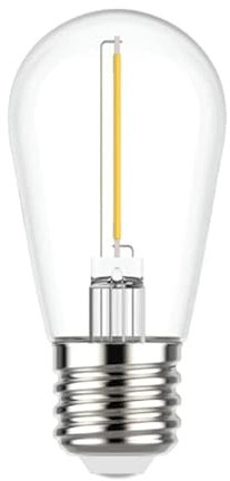 GE EQ S14 Vintage 1 W blanco suave base mediana (e-26) LED Edison decorativo