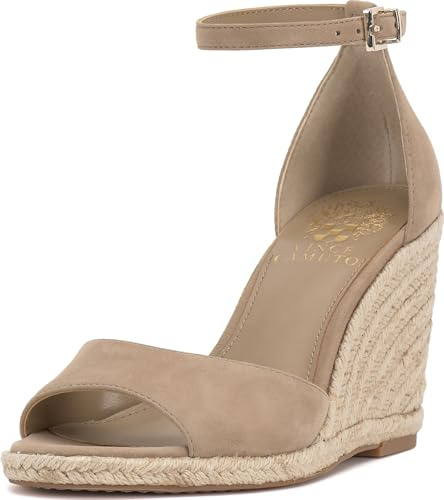 Vince Camuto Women's Felyn Espadrille Wedge, Tortilla, 10