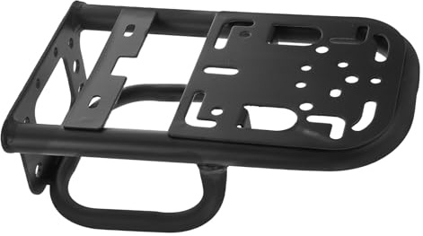 Parliky Adjustable Rear Bike Rack for Electric Bicycles Capacity Metal Storage Bracket for Adult Bikes Easy Install Rear Seat Carrier Compatible with Various Models