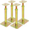 IRENPORU 4 Pack House Jacks for Leveling, Adjustable Floor Jack, 6500 Lbs Load Capacity, 11-16 Inch Range