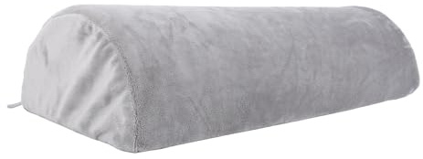 Oreiller en Mousse Mémoire Demi Lune, Coussin de Soutien Lombaire Confortable Oreiller de Soutien pour Jambes Genoux bas du Dos Coussin Lombaire pour Nuque Genoux Et Taille