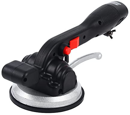 Máquina cortadora de azulejos de mano con 6 velocidades, 12000 rpm, para azulejos de pared, 60-100 cm, batería de litio de 4500 mAh, ventosa de 135 mm, adecuada para colocación de azulejos y