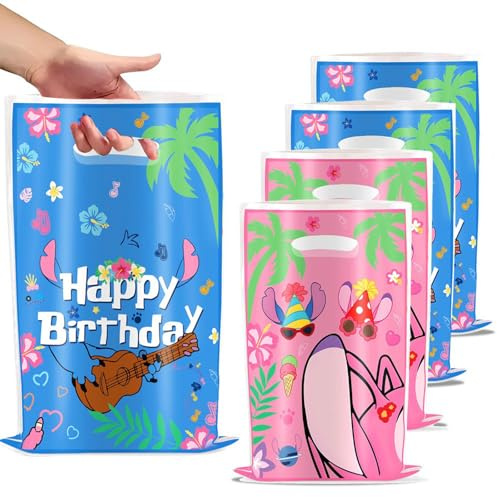 30 bolsas de regalo, bolsas para fiestas de cumpleaños infantiles, suministros para fiestas de cumpleaños, obsequios ideales y pequeñas bolsas para envolver regalos