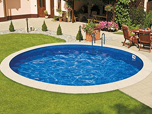 Mountfield AZURO Ibiza V5 Stahlwandpool, rund, Ø 500 x 150 cm, Pool mit Innenfolie, ohne Filteranlage