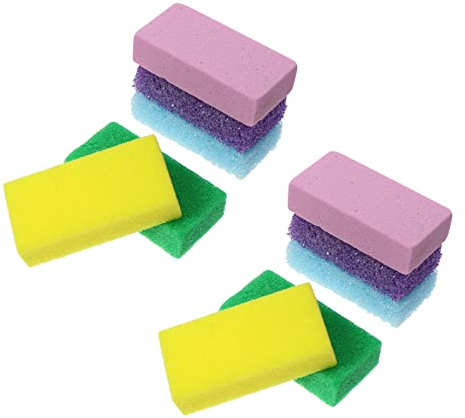 POPETPOP 10stücke Fuß-bimsstein Fuß-hornhaut-schrubber Pediküre-entferner Hornhaut-entferner Für Pediküre-werkzeug