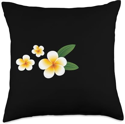 Plumeria Seeds for Planting Plumeria Gardener Plumerias Throw Pillow