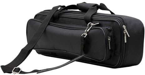 Tragbare und vielseitige Flöten-Tasche mit 16 oder 17 Löchern, Handtasche, Tragetasche, Schultertasche, für einfachen Transport Ihres Instruments