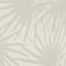 Carta da parati natura Profhome 393381-GU Carta da parati TNT strutturata con ornamenti floreali opaca crema grigio-chiaro 5,33 m2