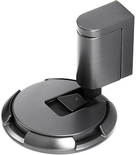 Fanchu Türstopper Boden, Selbstklebend Mechanischer Bodentürstopper, Schwer Türhalter Tür Stopper ohne Bohren Höhenverstellbarer Türpuffer Wandschutz (Farbe A)