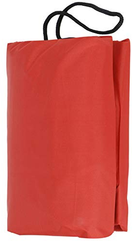 WAHEWUD Couverture de Piscine Carrée, Couverture de Bac à Sable 190T Taffetas de Polyester Enduit d'argent, Couverture de Protection Pare-Soleil pour Bac à Sable de Piscine (120 * 120 * 20cm)