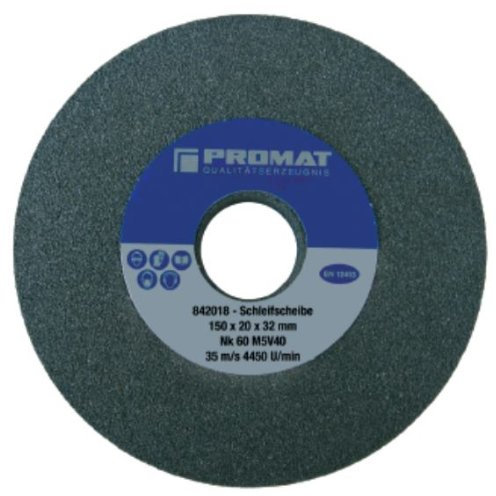 PROMAT 842001 Schleifscheibe K.36 150x20x32mm NK grob PROMAT