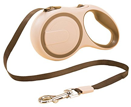 Laisse rétractable pour Chien Dog Leash 3M 5M pour Petit, Moyen Gros Chiens Chats Laisses de Dressage par feiling (3M, Kaki)