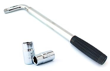 ULTECHNOVO Universeller Verlängerter Ringschlüssel Radschlüssel Ausziehbarer Maulschlüssel 17 Mm Maulschlüssel T Nuss Radmutterschlüssel Teleskop-ringschlüssel Radmuttern Reifen Universal-