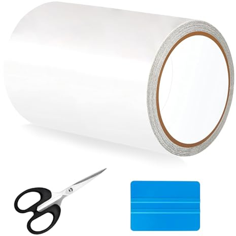 Kit Reparation Piscine, 10x150cm Rustine Piscine Sous l'eau, Kit de Réparation Piscine en TPU Auto-Adhésifs, pour Piscine Lits d'eau, Piscines, Liners de Piscine, Piscines de Jeux, Matelas gonflables