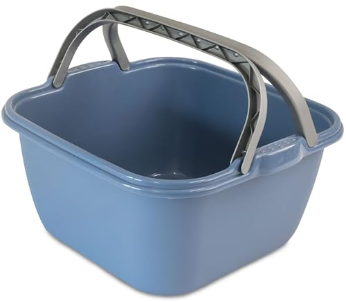 1 Bol poignée Transport 13l 35x35cm Carré Panier Plastique Camping