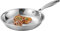 Vesidoloy Padella in acciaio inox – padelle a induzione non rivestite, padella da forno per cottura profonda, padelle e padelle, pentole in acciaio inox per casa, cucina, uso quotidiano, bistecca
