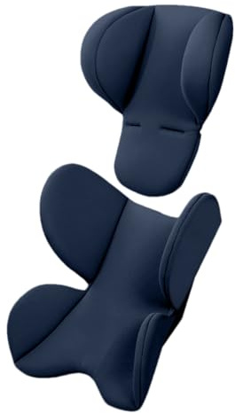 Cuscino per sedili per auto per bambini, cuscino per inserto sedili per auto neo-nati, supporto per la testa del seggiolino per auto, supporto per il corpo e protezione della testa a cuscino fisso